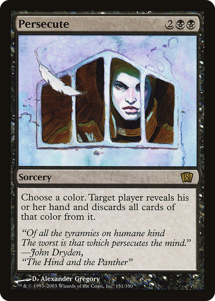 Persecute [Eighth Edition] Foil