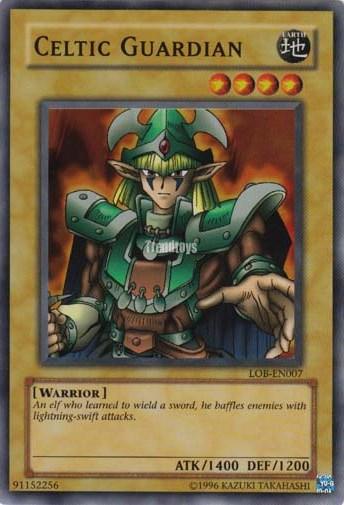Celtic Guardian [LOB-EN007] Super Rare - Josh's Cards