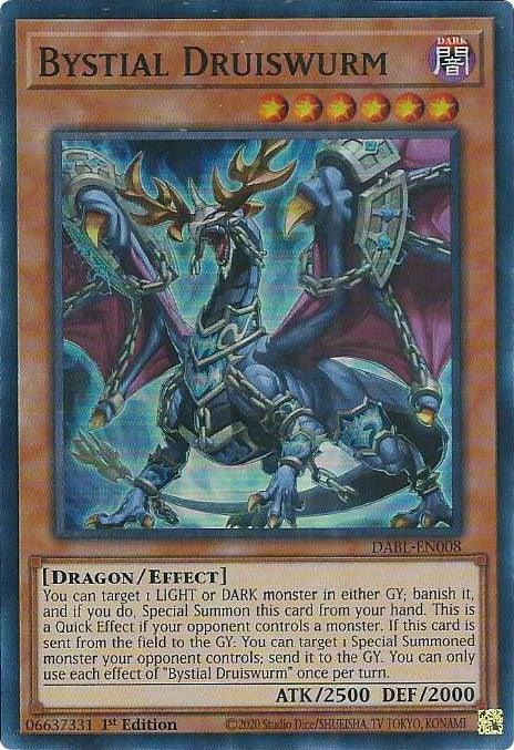 Bystial Druiswurm [DABL-EN008] Super Rare - Josh's Cards