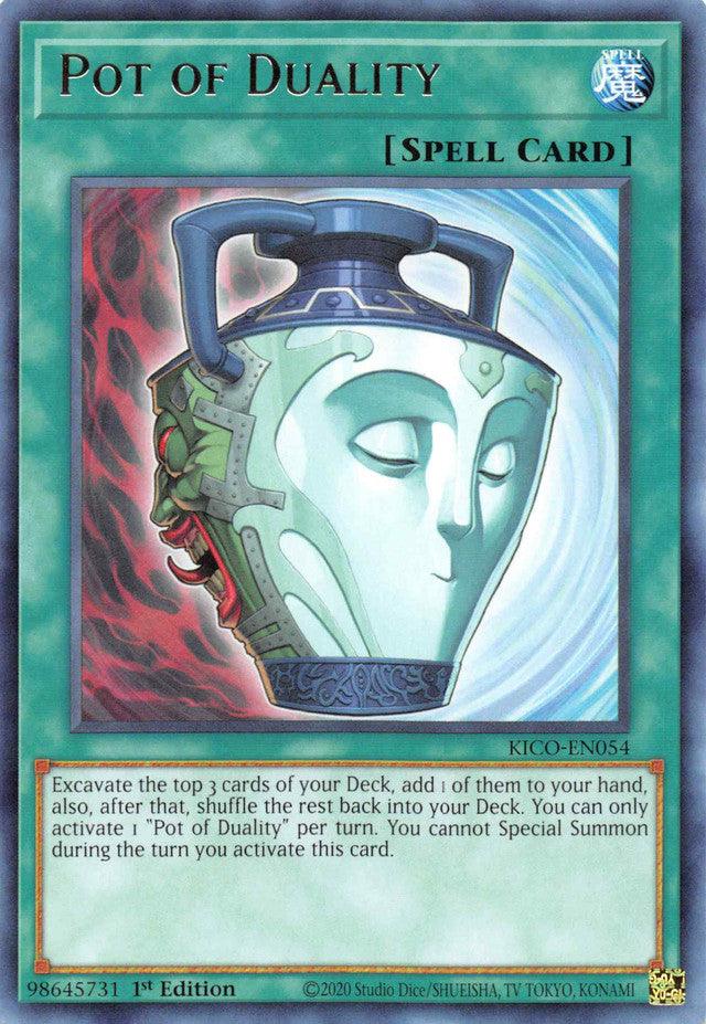 Pot of Duality [KICO-EN054] Rare - Josh's Cards