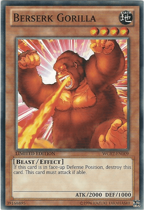 Berserk Gorilla [WGRT-EN009] Common - Josh's Cards