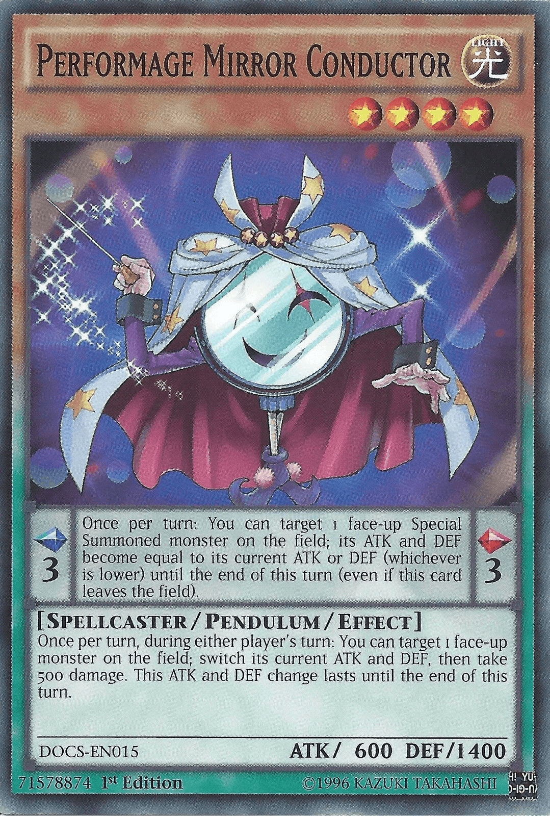 Performage Mirror Conductor [DOCS-EN015] Common - Josh's Cards