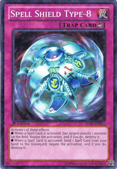 Spell Shield Type-8 [BP01-EN097] Starfoil Rare - Josh's Cards