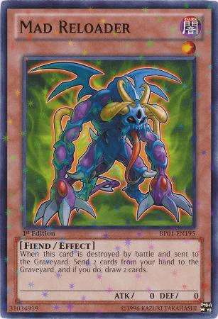 Mad Reloader [BP01-EN195] Starfoil Rare - Josh's Cards