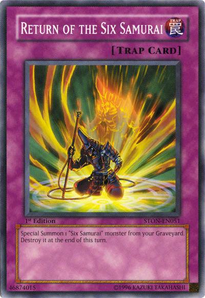 Return of the Six Samurai [STON-EN051] Common - Josh's Cards