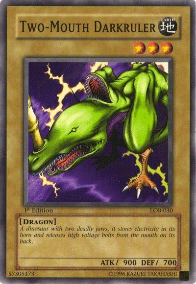 Two-Mouth Darkruler [LOB-030] Common - Josh's Cards