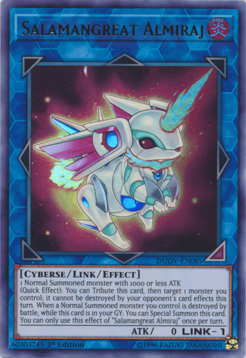Salamangreat Almiraj [DUOV-EN085] Ultra Rare - Josh's Cards