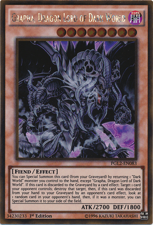 Grapha, Dragon Lord of Dark World [PGL2-EN083] Gold Rare - Josh's Cards