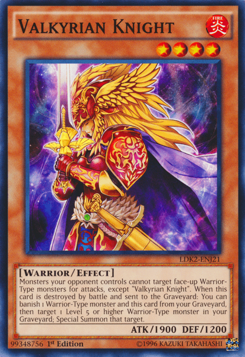 Valkyrian Knight [LDK2-ENJ21] Common - Josh's Cards