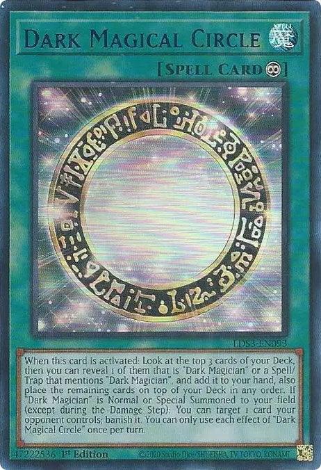 Dark Magical Circle (Blue) [LDS3-EN093] Ultra Rare - Josh's Cards