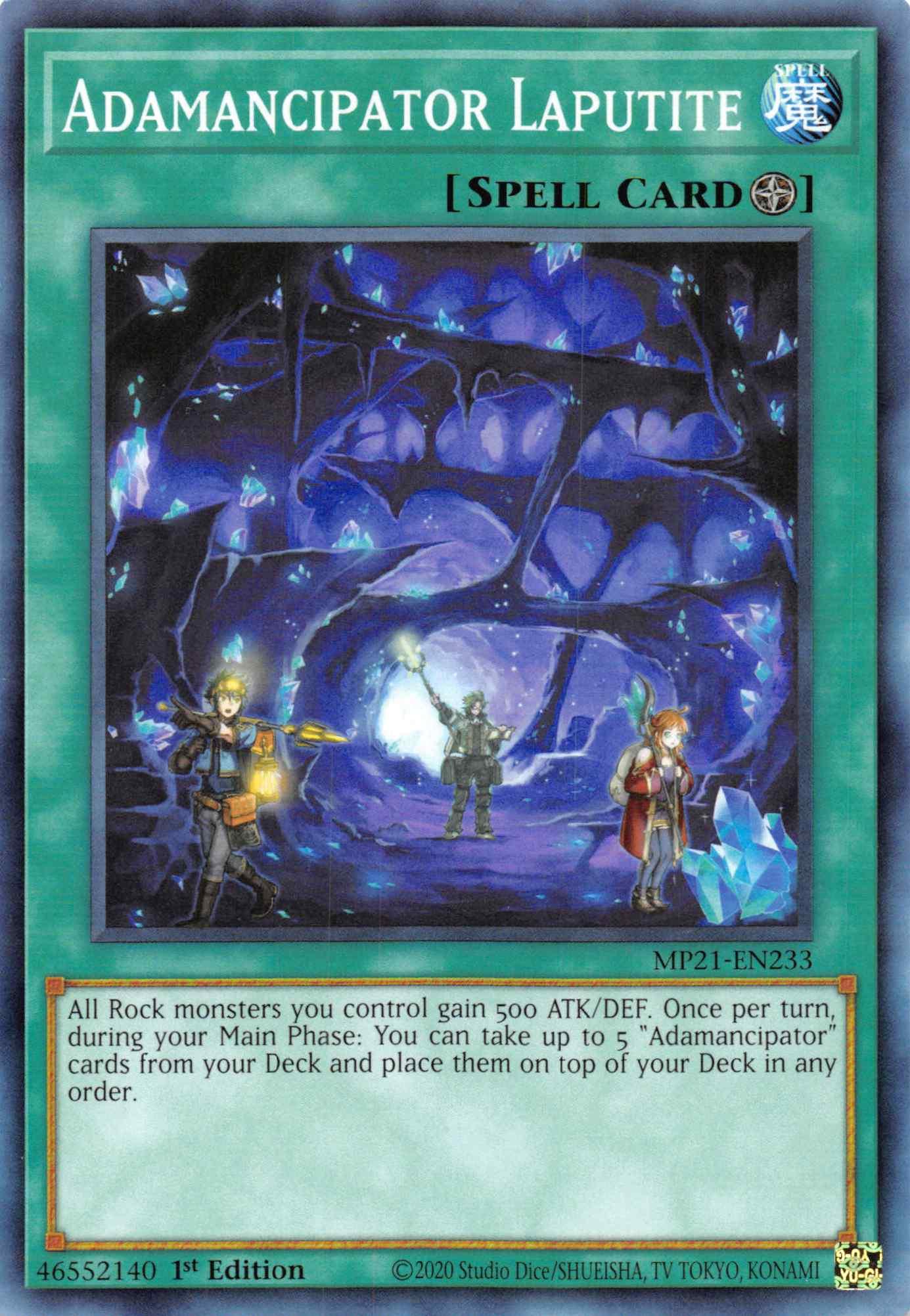 Adamancipator Laputite [MP21-EN233] Common - Josh's Cards