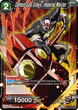 Demon God Gravy, Imperial Warrior (BT17-118) [Ultimate Squad] Parallel Foil