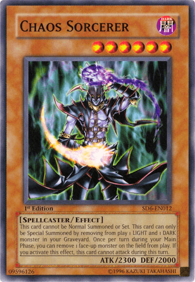 Chaos Sorcerer [SD6-EN012] Common - Josh's Cards