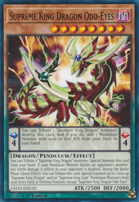Supreme King Dragon Odd-Eyes [LEDD-ENC02] Common - Josh's Cards