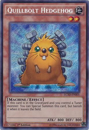 Quillbolt Hedgehog [LC5D-EN005] Secret Rare - Josh's Cards
