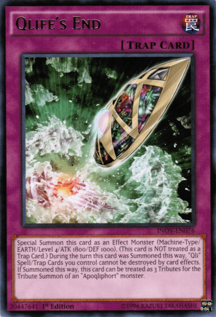 Qlife's End [INOV-EN076] Rare - Josh's Cards