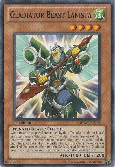 Gladiator Beast Lanista [RYMP-EN106] Common - Josh's Cards