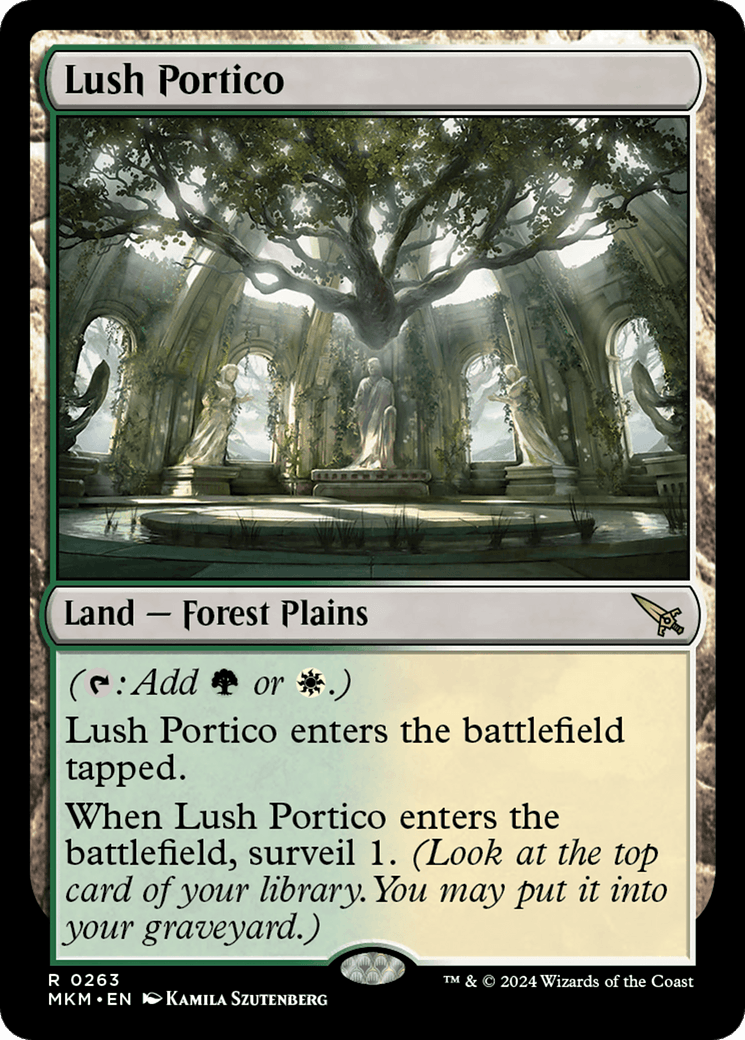 Lush Portico [Murders at Karlov Manor] - Josh's Cards