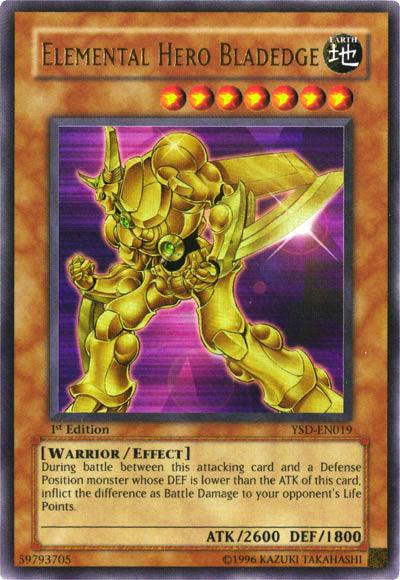 Elemental Hero Bladedge [YSD-EN019] Ultra Rare - Josh's Cards