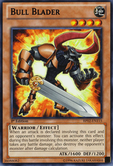 Bull Blader [BP02-EN115] Mosaic Rare - Josh's Cards