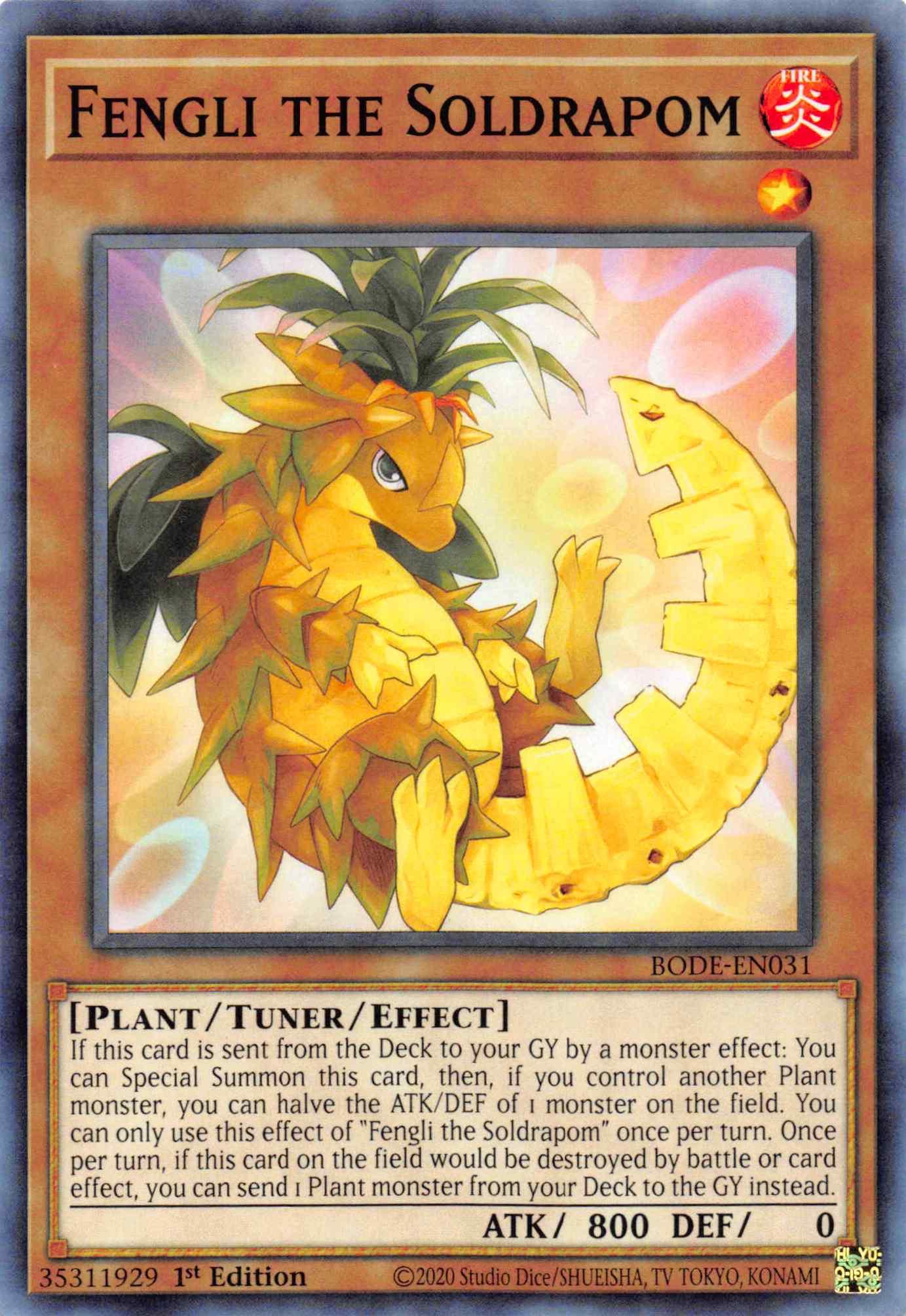 Fengli the Soldrapom [BODE-EN031] Common - Josh's Cards