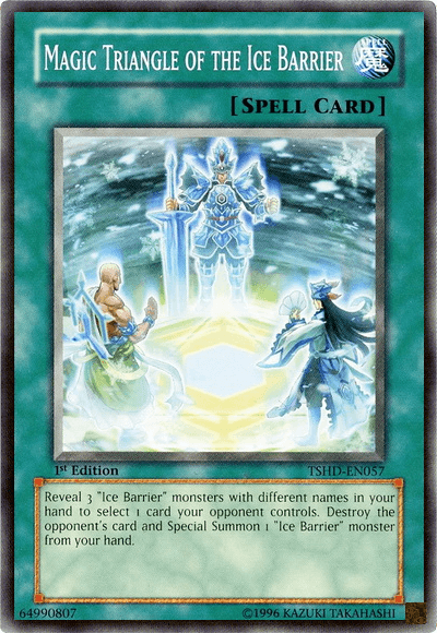 Magic Triangle of the Ice Barrier [TSHD-EN057] Common - Josh's Cards