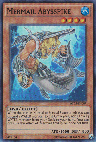 Mermail Abysspike [AP05-EN007] Super Rare - Josh's Cards