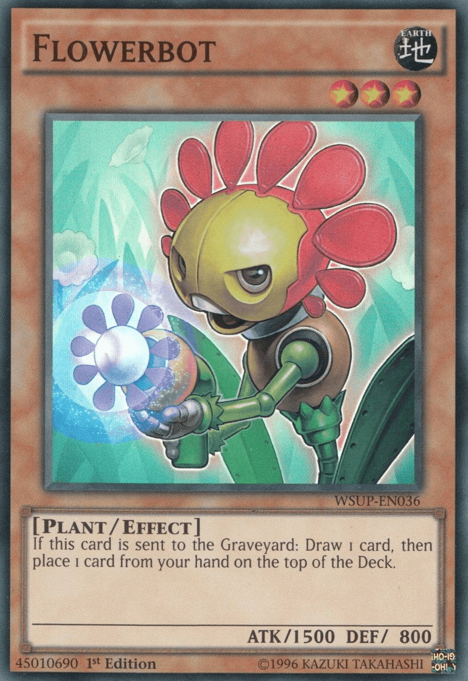 Flowerbot [WSUP-EN036] Super Rare - Josh's Cards