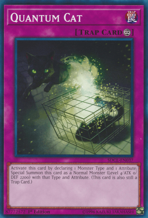 Quantum Cat [SDCL-EN037] Common - Josh's Cards