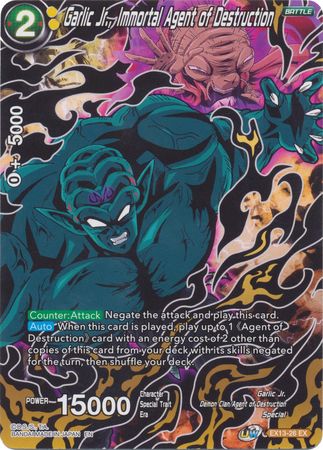 Garlic Jr., Immortal Agent of Destruction (EX13-26) [Special Anniversary Set 2020] Parallel Foil