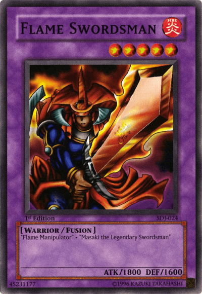 Flame Swordsman [SDJ-024] Common - Josh's Cards