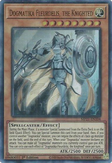 Dogmatika Fleurdelis, the Knighted [MP21-EN104] Ultra Rare - Josh's Cards