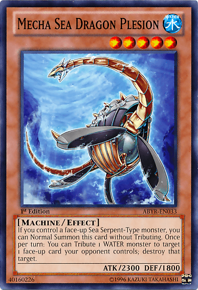 Mecha Sea Dragon Plesion [ABYR-EN033] Common - Josh's Cards