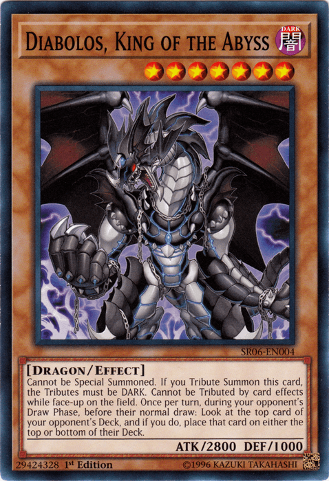 Diabolos, King of the Abyss [SR06-EN004] Common - Josh's Cards