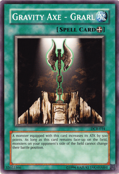 Gravity Axe - Grarl [DCR-034] Common - Josh's Cards