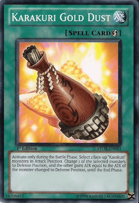Karakuri Gold Dust [STOR-EN053] Common - Josh's Cards