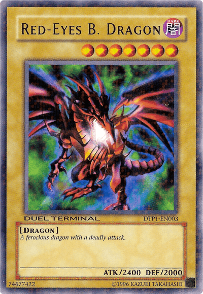 Red-Eyes B. Dragon [DTP1-EN003] Rare - Josh's Cards