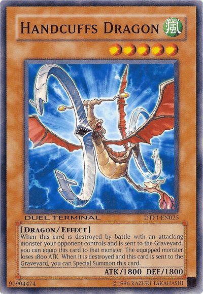 Handcuffs Dragon [DTP1-EN025] Common - Josh's Cards