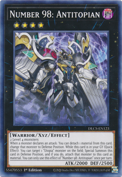 Number 98: Antitopian [DLCS-EN123] Common - Josh's Cards