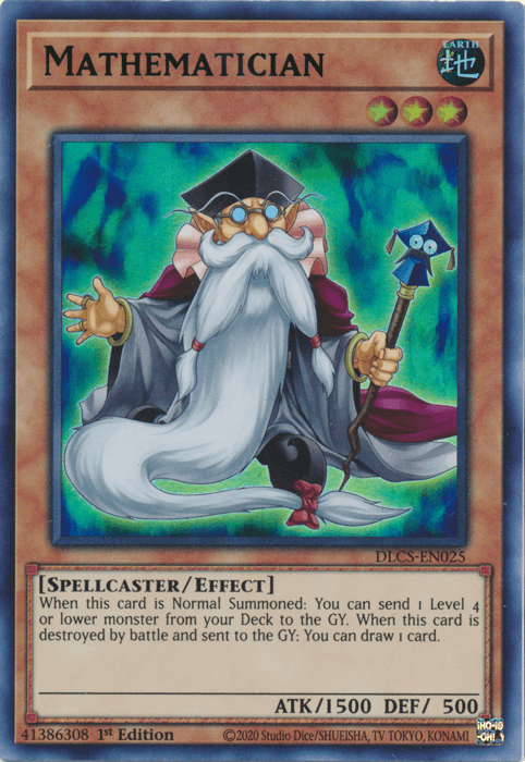 Mathematician (Green) [DLCS-EN025] Ultra Rare - Josh's Cards