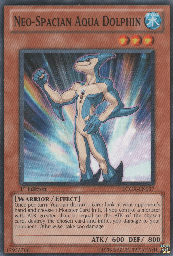 Neo-Spacian Aqua Dolphin [LCGX-EN017] Common - Josh's Cards