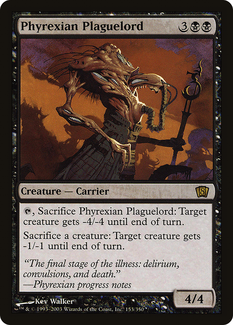 Phyrexian Plaguelord [Eighth Edition] Foil