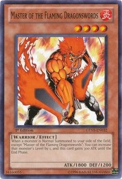Master of the Flaming Dragonswords [GENF-EN032] Common - Josh's Cards