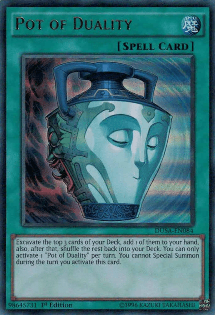 Pot of Duality [DUSA-EN084] Ultra Rare - Josh's Cards