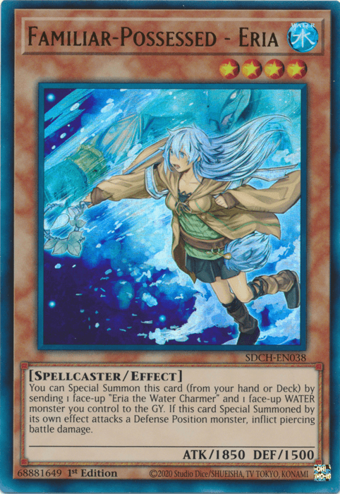 Familiar-Possessed - Eria (Alternate Art) [SDCH-EN038] Ultra Rare - Josh's Cards