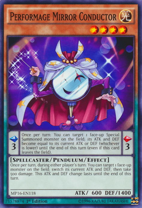 Performage Mirror Conductor [MP16-EN118] Common - Josh's Cards