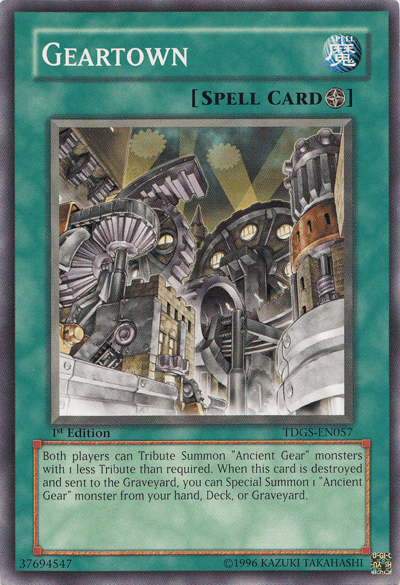 Geartown [TDGS-EN057] Common - Josh's Cards