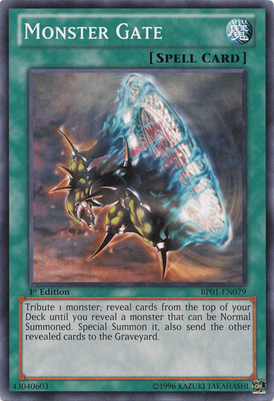 Monster Gate [BP01-EN079] Common - Josh's Cards