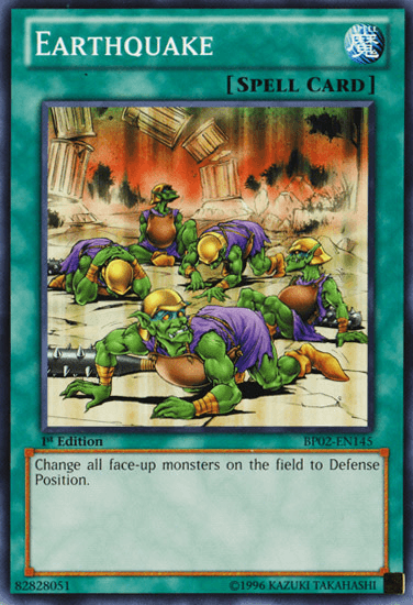 Earthquake [BP02-EN145] Mosaic Rare - Josh's Cards