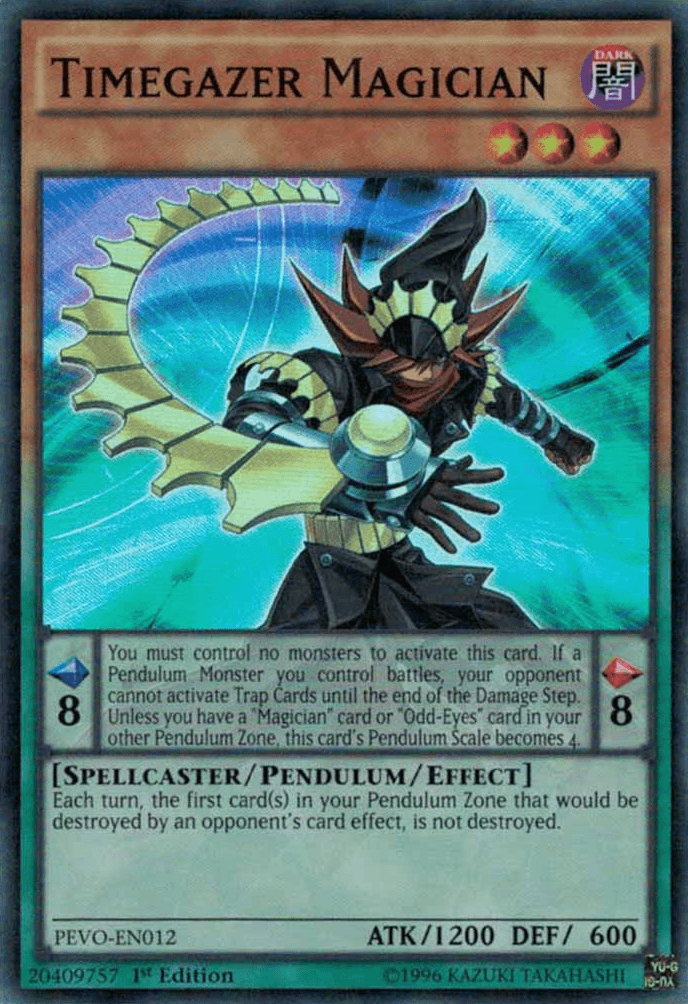 Timegazer Magician [PEVO-EN012] Super Rare - Josh's Cards